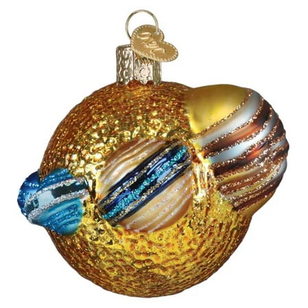 Old World Christmas Blown Glass Ornament for Christmas Tree, Solar System