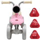 thumbnail image 3 of Montable Correpasillos para Niños con Luz y Sonido Coche Musical Apto a Partir de 1 año y Soporta hasta 16 kg - Rosa, 3 of 7