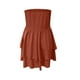 thumbnail image 3 of Vestidos de Verano Casuales sin Mangas para Mujeres Vestido Corto de Color Sólido, Vestido Ligero de Verano Y Primavera de Poliéster, 3 of 6