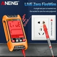 thumbnail image 4 of ANENG SZ01 Multimètre Numérique Intelligent 6000 Comptes Auto Gamme Véritable RMS NCV Testeur Multifonctionnel Ampèremètre avec Rétroéclairage Lampe de Poche AC/DC Tension & Résistance au Courant, 4 of 9