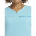 thumbnail image 5 of Scrubstar Women's Active Stretch Ethical Fabric V-Neck Seasonal Solid Tuck-In Scrub Top, 5 of 8