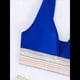 thumbnail image 5 of Bikini de Dos Piezas para Mujer, Cintura Alta, Cuello Halter, Traje de Baño Adelgazante, Azul Real, Talla M, 5 of 7