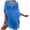 Dark Blue, variant on Conairie Swim Suit Coverup For Women Short Sleeve Loose Fringe Bathing Suits Cover Up Summer Bikini Vacation Midi Dress Outfits Blue One Size