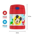 thumbnail image 5 of Thermos Funtainer Food Jar 10 Oz, Preschool Mickey, 5 of 7