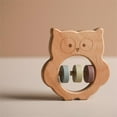 thumbnail image 1 of Juguetes de piscina, juguetes para bebés, juguetes para niños pequeños, sonajeros de madera para que los bebés los agarren, juguetes de madera para bebés, juguetes para bebés de 1 a 3 años, dentición,, 1 of 6