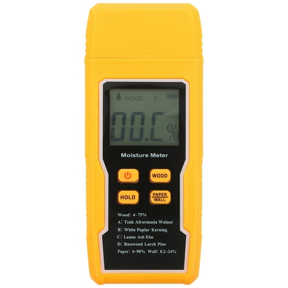 Wood Moisture Meter Cardboard Box Drywall Floor Moisture Tester Tool Device
