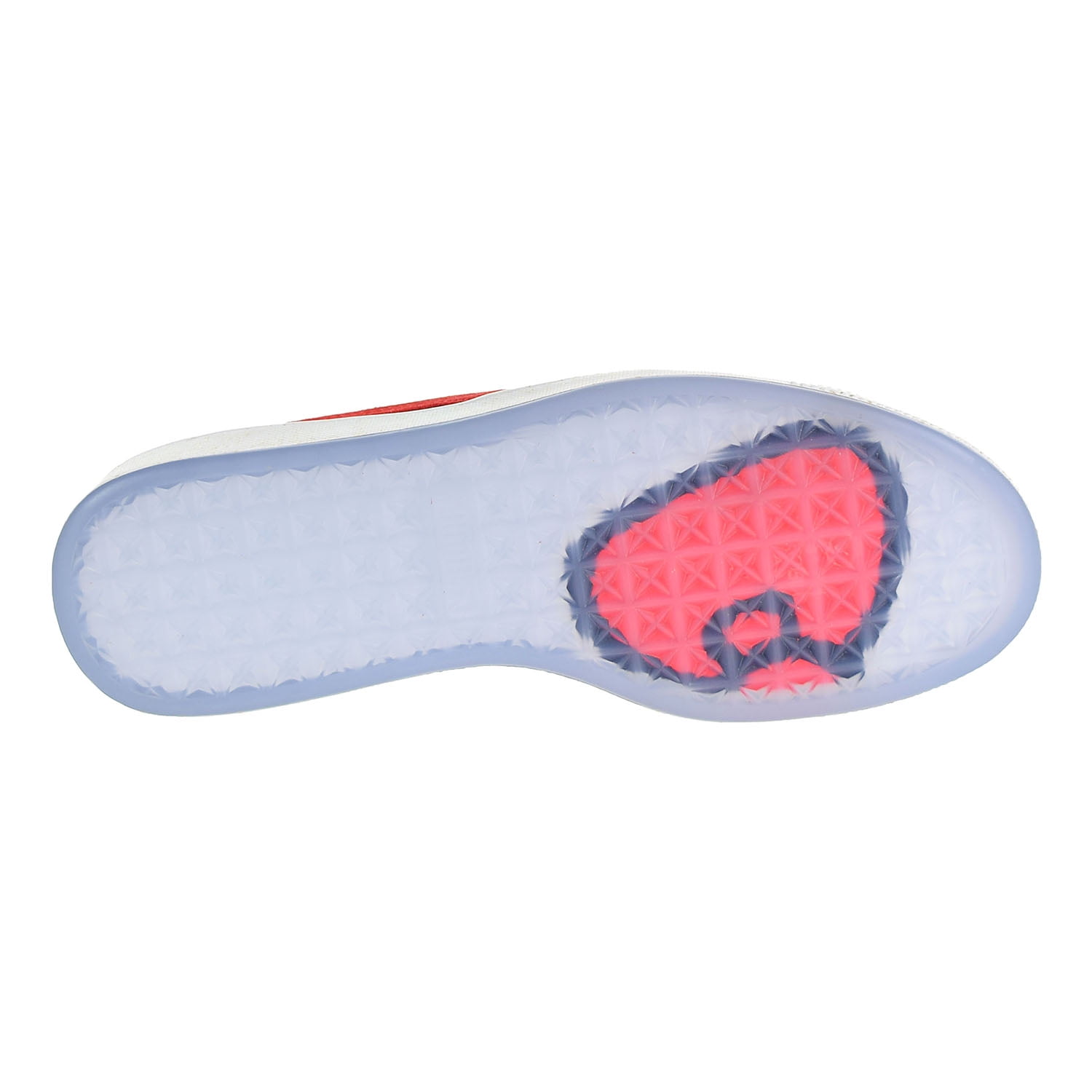 puma suede classic x bright red/bright red hello kitty