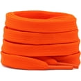 thumbnail image 1 of Solid Flat Shoelaces Hollow Thick Athletic Shoe Laces Strings 2 Pair, 1 of 7