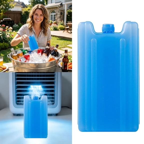 EYNMVR Ice Boxes Cooling Ice Packs Lightweight Cooling Boxes Easy to Use Ice Blocks Freezer Blocks
