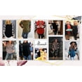 thumbnail image 3 of Luiryar Womens Long Sleeve T-Shirts Casual Lightweight Crew Neck Red Plus Size Top 16 18, 3 of 5