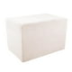 thumbnail image 1 of Funda para puf, reposapiés, taburete, funda protectora para muebles, a prueba de polvo M Crema Soledad Cubierta de puf otomano, 1 of 10