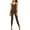 Coffee, variant on LELINTA Womens Strappy Square Neck Tank Top Tummy Control Bodycon Stretch Shorts One Piece Jumpsuit Rompers Playsuit