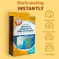 Arm & Hammer 2 Pack Hanging Moisture Absorber & Odor Eliminator with