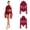 Burgundy, variant on Women Lyrical Dance Leotard Glitter Rhinestones Cold Shoulder Long Sleeves Sheer Mesh Waist Bodysuit Dancewear Yellow XL