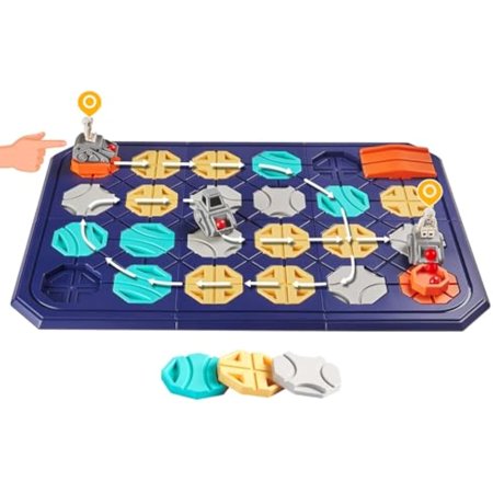 SGILE 24 PCS Road Builder Puzzle Board Game for Kids Age 3-10, Toddler STEM Logical Brain Teaser Maze Race Track Car Play Set Birthday Gift, Preschool Interactive Toys for Boys Girls 3 4 5 6 Year Old