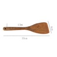 thumbnail image 3 of Espátula de madera PENGJTMXG Espátula de cocina natural Madera 33x8x1.5cm, 3 of 3