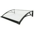 thumbnail image 6 of Front Doors/Windows Overhang Awning for Sun Shutter, Patio Awning Canopy 187.39lbs Window Door Awning Canopy, 6 of 19