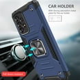 thumbnail image 6 of FIEWESEY for Samsung Galaxy A53 5G Phone Case Military Grade Drop Rugged Cover Anti-Scratch Protective 360° Rotate Kickstand Sturdy Shockproof Phone Cover for Samsung Galaxy A53 5G(Blue), 6 of 7