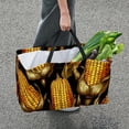thumbnail image 7 of Thanksgiving corn Collapsible Oxford Cloth Storage Bins Toy Basket Tote Bag - Reusable Foldable Large Capacity Bucket, 7 of 7