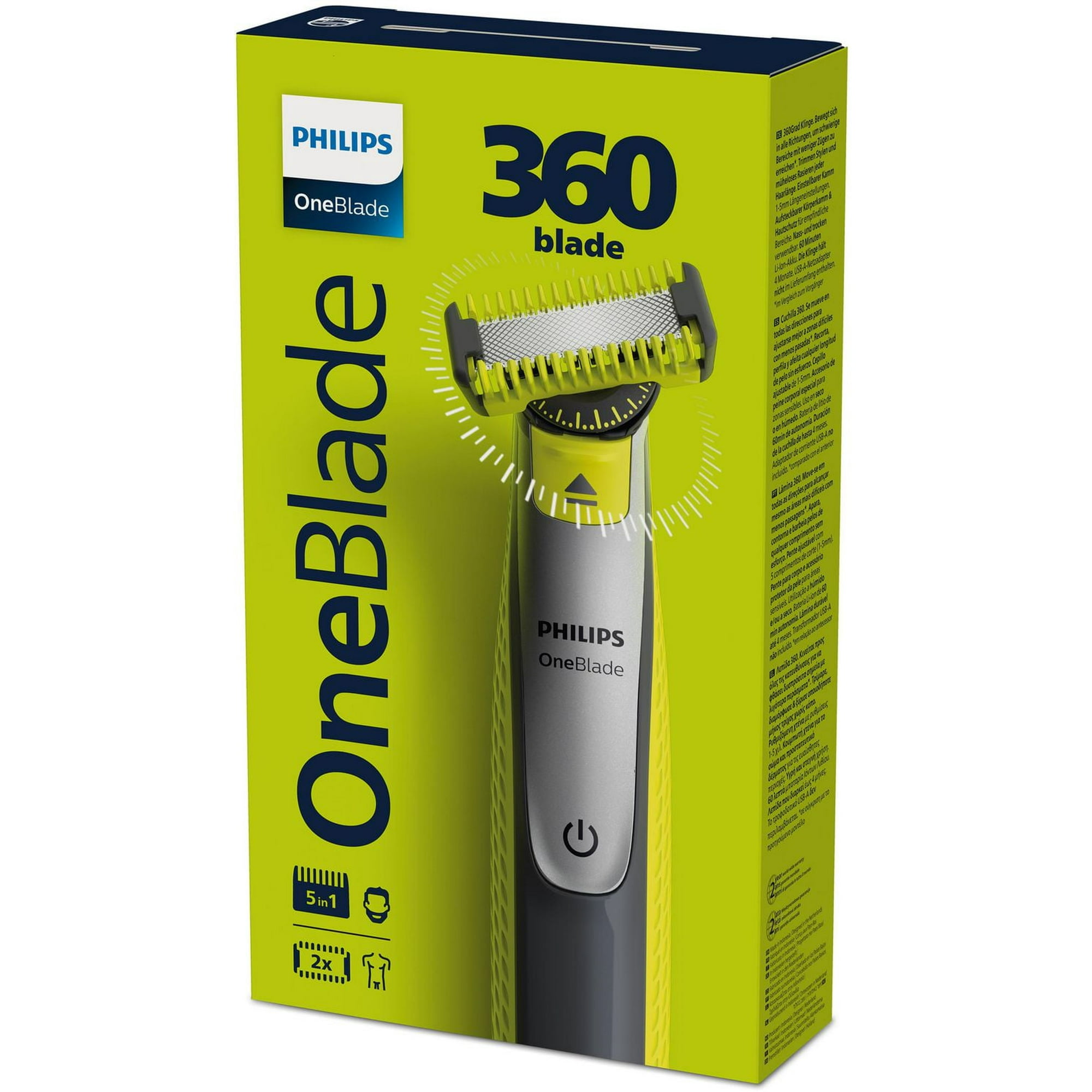 Philips OneBlade QP2834/70 メンズ剃刀 新品未開封 Amazon.co.jp: フィリップス Norelco OneBlade 360 フェイス+