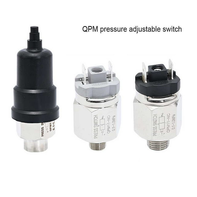 stanreset Mini Pressure Switch Adjustable External Pressure Controller Automatic Sensor Open Compressor Accessory QPM11-NO-01O0.02-0.1