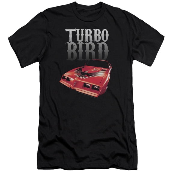 Pontiac - Turbo Bird - Premium Slim Fit Short Sleeve Shirt - Large