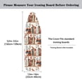 thumbnail image 5 of HELLHERO Book Pattern Ironing Board Cover Hook and Loop Fastener Elastic Edge Polyester Fabric for Women, 5 of 5