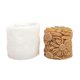 thumbnail image 1 of Cylindrical Scened Candle Molds Castings Molds Flowers Silicone Moulds Plasters Molds Ornament Molds Candle Making Molds, 1 of 4