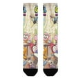 thumbnail image 3 of Amazing World of Gumball Compression Socks For Women And Men Support Knee High Socks For Running Hiking Athletic Nursing, 3 of 7