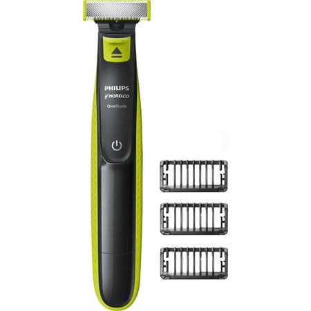 Philips Norelco OneBlade hybrid electric trimmer and shaver, (Best Men's Electric Shaver On The Market)