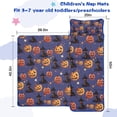 thumbnail image 5 of Magical Pumpkin Castle Halloween Pattern Toddler Nap Mats for Kids Preschool,50"x20" Sleeping Mat Bag or Kids,Toddler Sleeping Bag,Toddler Nap Mat or Daycare, 5 of 6