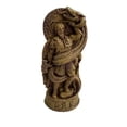 thumbnail image 1 of Escultura Thor y Jörmungandr luchan en resina, 20 cm, vikingo, 1 of 2