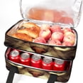 thumbnail image 5 of Cat Double Layered Insulated Refrigerated Lunch Bag with Large Capacity - Hand Carry Meal Bag - 7.1x11.4x16.1 Inches, 5 of 6
