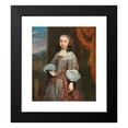 thumbnail image 2 of Pier Francesco Cittadini 20x23 Black Modern Framed Museum Art Print Titled - Portrait of a Young Woman in an Embroidered Dress, 2 of 5