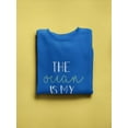 thumbnail image 3 of The Ocean, My Happy Place Sweatshirt Women -GoatDeals Designs, Female Small, 3 of 4
