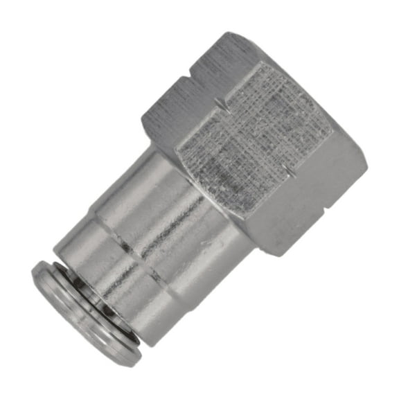 Flo Supply 1/4" Hose to 1/8 NPT" Female Straight Fitting