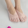 thumbnail image 5 of Orthopedic Compression Socks Women's Toe Socks Ultra Low Cut Liner With Gel Tab Breathable, 5 of 5