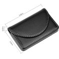 thumbnail image 2 of Walle - Tarjetero de piel para hombre o mujer, tarjetero, tarjetero con cierre magnético, capacidad para 25 tarjetas de visita, color negro JAMW Sencillez, 2 of 5