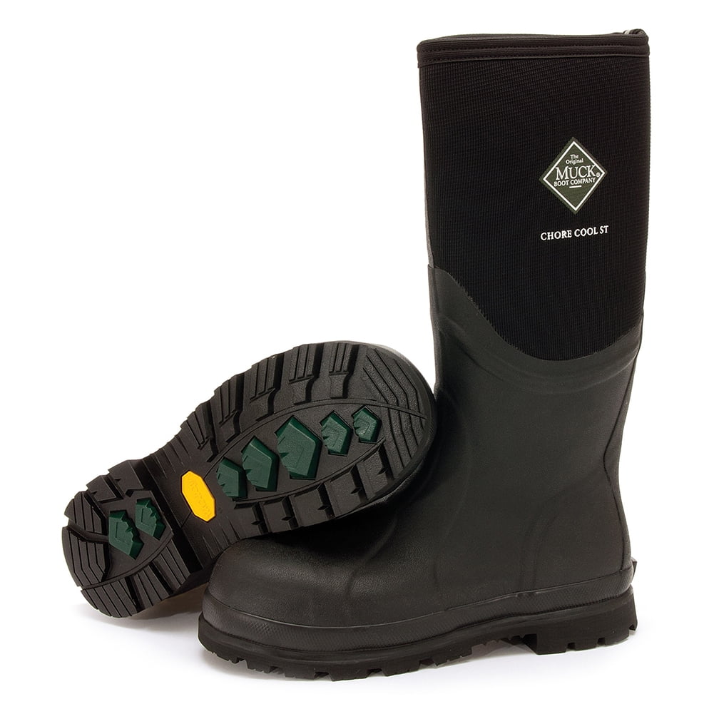 Muck Boot Company - Muck Boot Men's Chore Cool Black 16'' Steel Toe ...