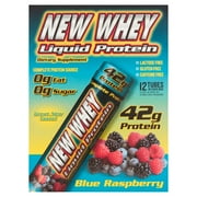 New Whey - Liquid Protein 42g Blue Raspberry - 12 Bottle(s)