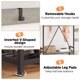 thumbnail image 4 of cm de Alturaall Tree con Bench y Shoe Almacenamiento Parent-Child Coat Rack Shoe Bench Industrial Coat Tree Entryway Organizador, 4 of 7