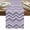 Purple, variant on Table Runner Dresser Scarves 36 Inch Long,Northern Europe Orange Zigzag Pattern Linen Dining Table Runners