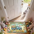 thumbnail image 4 of Easter Non Slip Kitchen Mat 16x24 Inch, Absorbent Washable Door Bathroom Rug for Floor, Grippy Cushioned Entryway Bath Mat with Holiday Design, 4 of 5