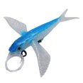 thumbnail image 4 of Poisson Volant Simulation, Poisson Volant Portable en Acier Inoxydable avec Hameçon pour Maquereau Bleu, 4 of 8