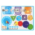 thumbnail image 4 of Tableau Sensoriel, Méthodes de Jeu Multiples Éducatives Couleurs Vives Tableau d'Activité Sensorielle pour la Maternelle, 4 of 8