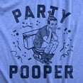 thumbnail image 2 of Mens Funny T Shirts Party Pooper Sarcastic Graphic Novelty Tee for Men Graphic Tees, 2 of 7