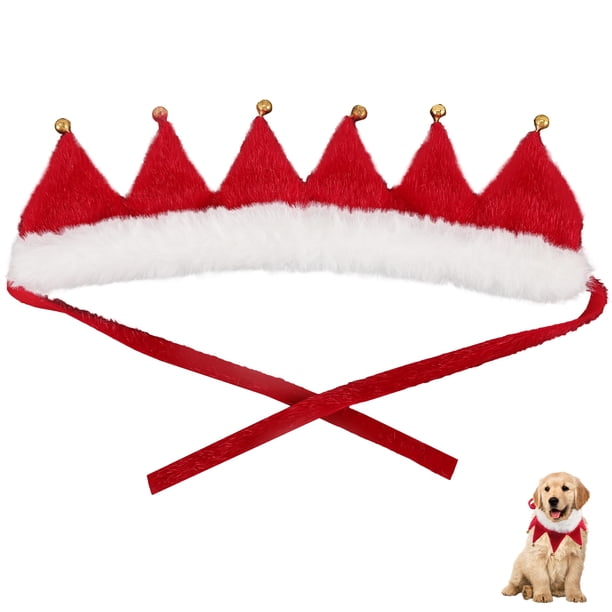 Collar de perros de Navidad con collares clásicos de campana collares navideños para gatos mascotas de perros