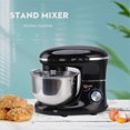 thumbnail image 4 of Electric Stand Mixer 8 Speed 6.5L Stainless Steel Bowl Countertop Food Mixer with Dough Hook Beater 1400W EU Plug 220V, 4 of 5