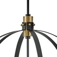 thumbnail image 5 of 83034BK Lark Cirque - 4 Light Medium Orb Chandelier In Transitional and Modern Style-27.5 Inches Tall and 24 Inches Wide, 5 of 9
