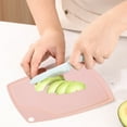 thumbnail image 4 of Wuztai Plastic Cutting Board Extra Large 19x15cm, Dishwasher Safe Chopping Board with Juice Grooves, Kitchen Cutting Mats, 4 of 6